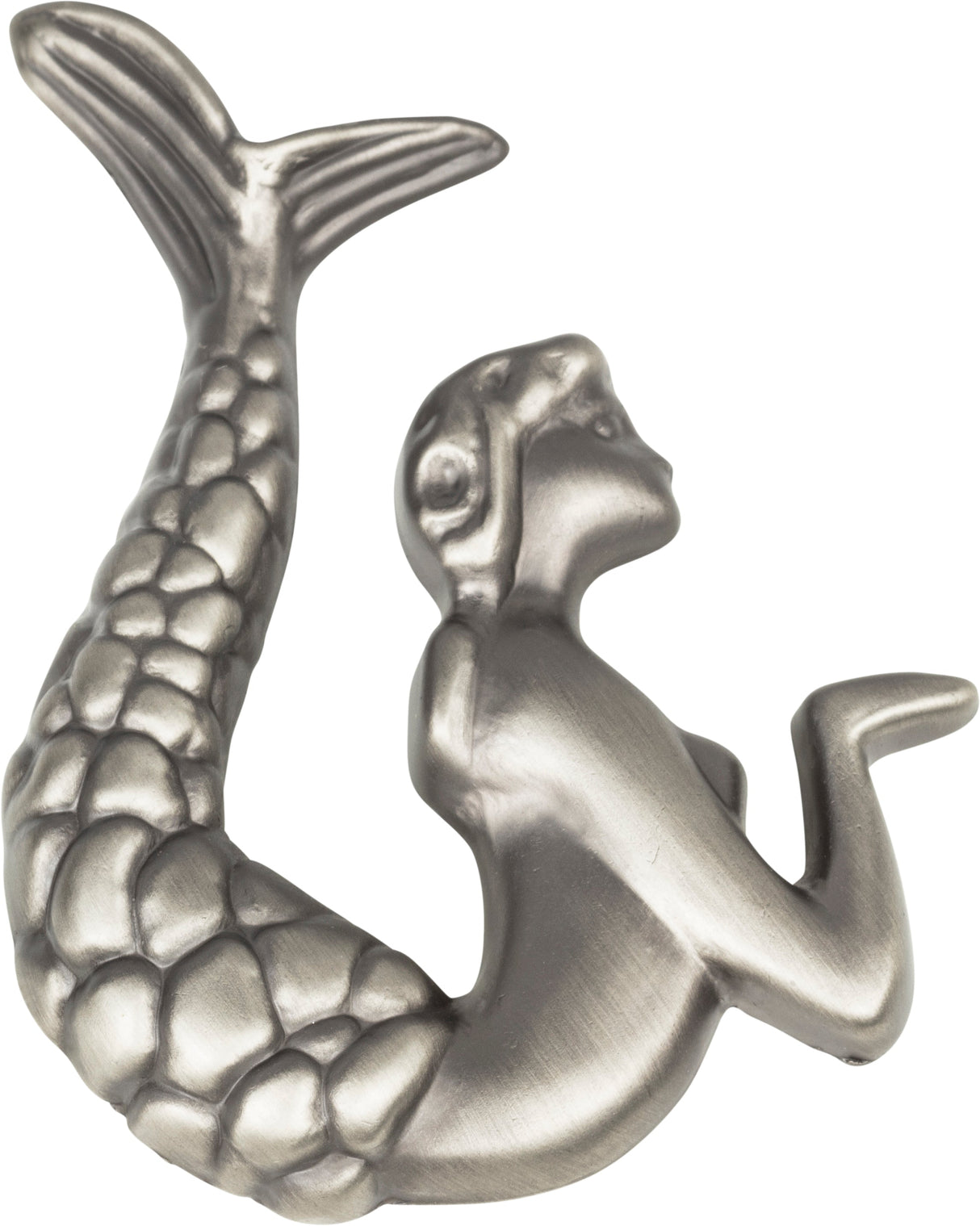 Atlas Homewares Mermaid Knob Left 2 1/2 Inch Pewter