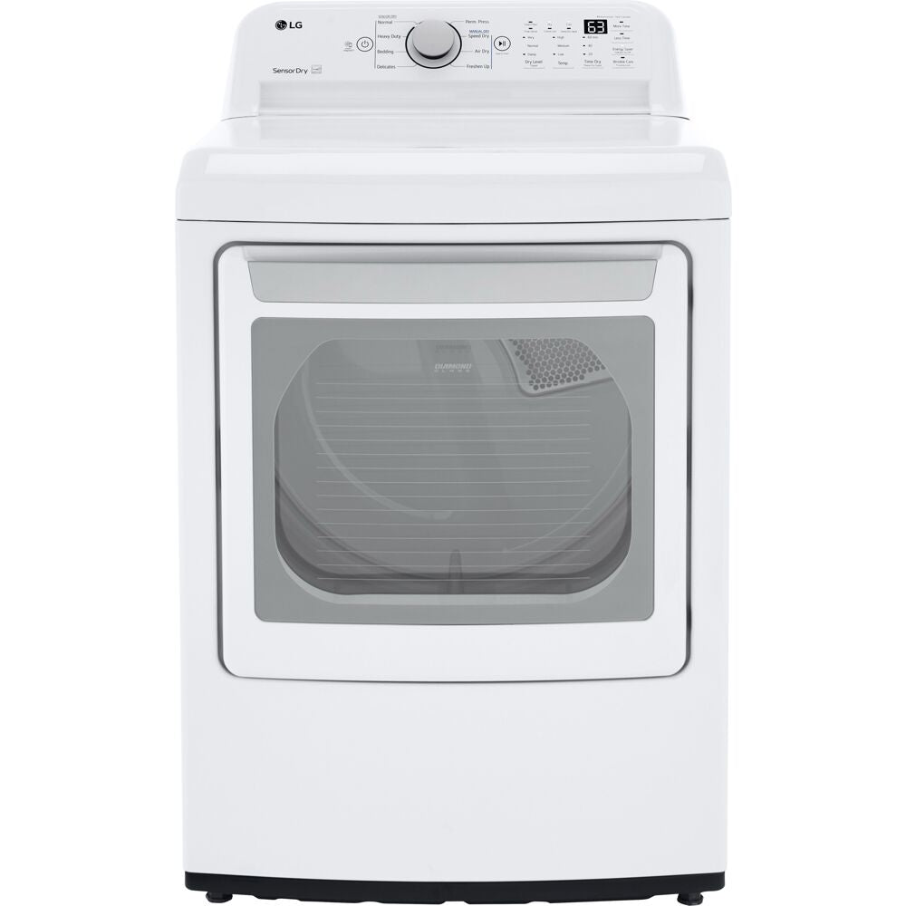 LG DLE7150W 7.3 CF Electric Dryer