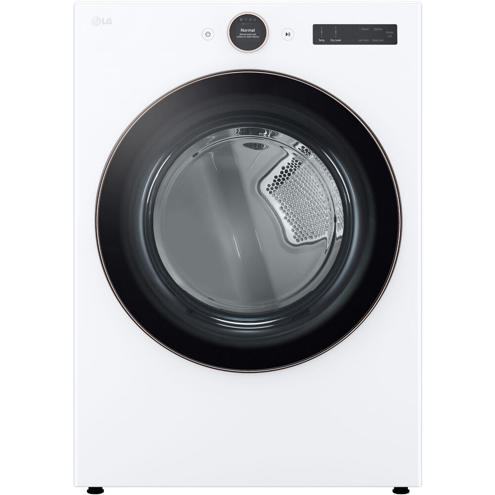 LG DLEX6500W 7.4 CF Ultra Large Capacity Electric Dryer w/ Sensor Dry and TurboSteam