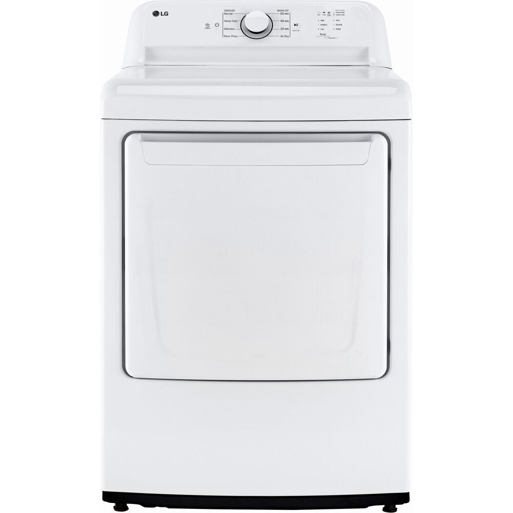 LG DLG6101W 7.3 CF Ultra Large High Efficiency Gas Dryer