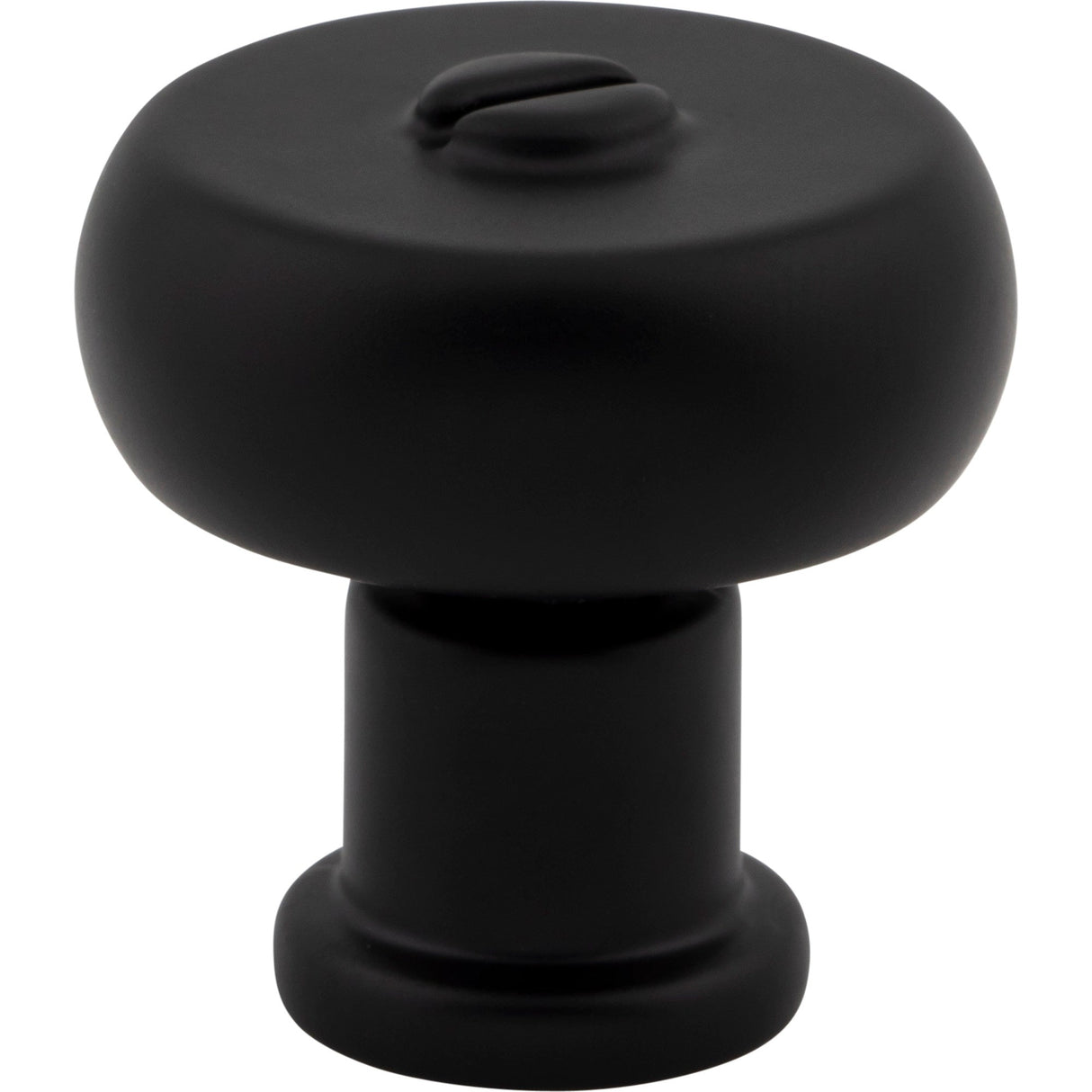 Atlas Homewares Everitt Knob 1 3/16 Inch Matte Black