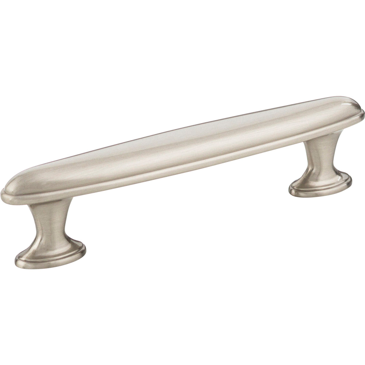 Atlas Homewares Austen Oval Pull 3 3/4 Inch (c-c) Brushed Nickel