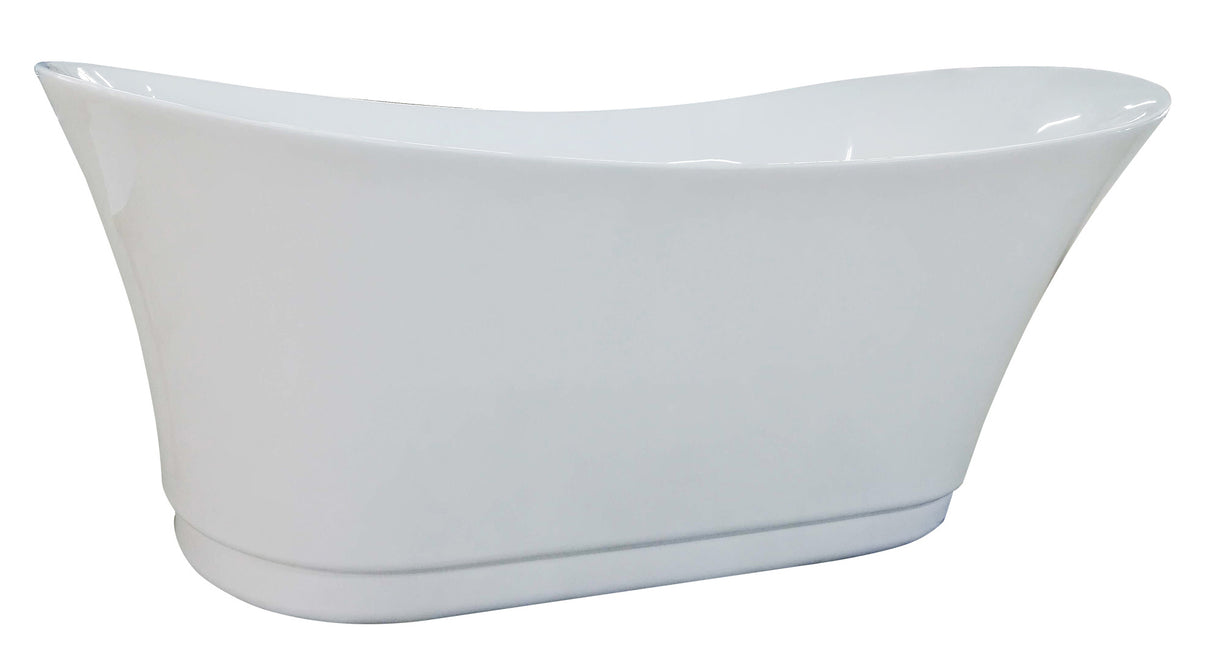 EAGO AM2140 6 Foot White Free Standing Air Bubble Bathtub