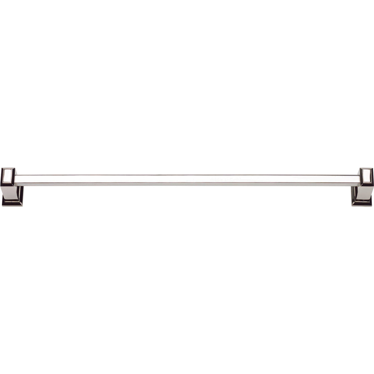 Atlas Homewares Sutton Place Bath Towel Bar 18 Inch Single Polished Nickel