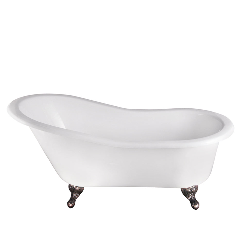 Griffin 61" Cast Iron Slipper Tub
