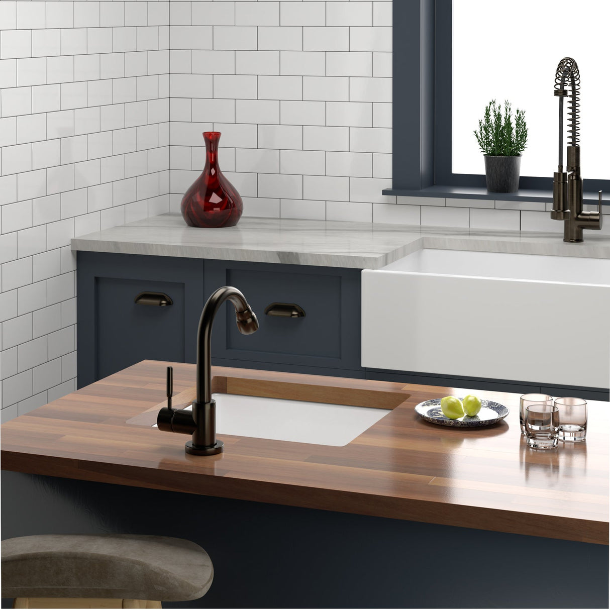 Silvia Single Bowl Fireclay Kitchen Sink