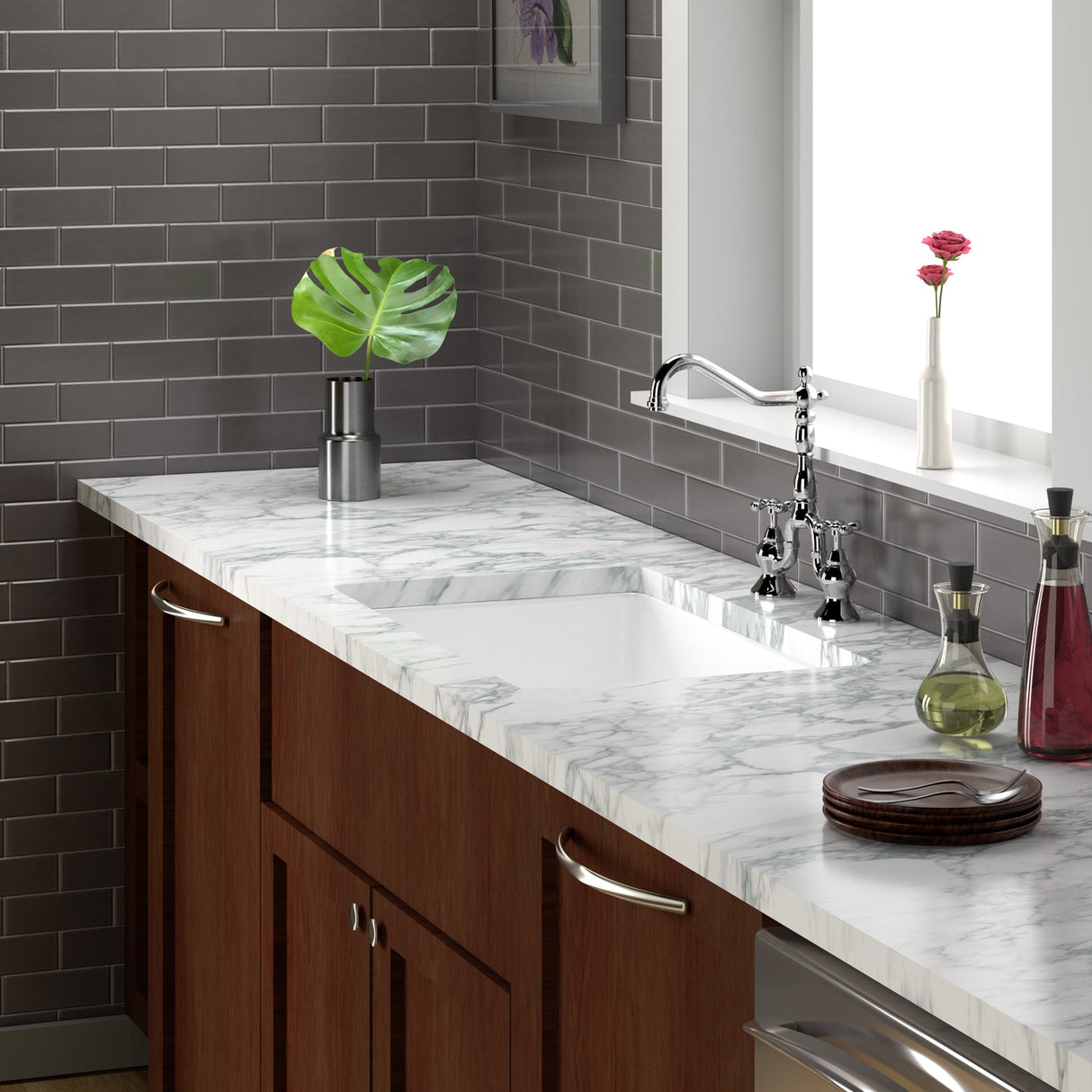 Pierina 30″ Drop-in/Undermount Fireclay Kitchen Sink