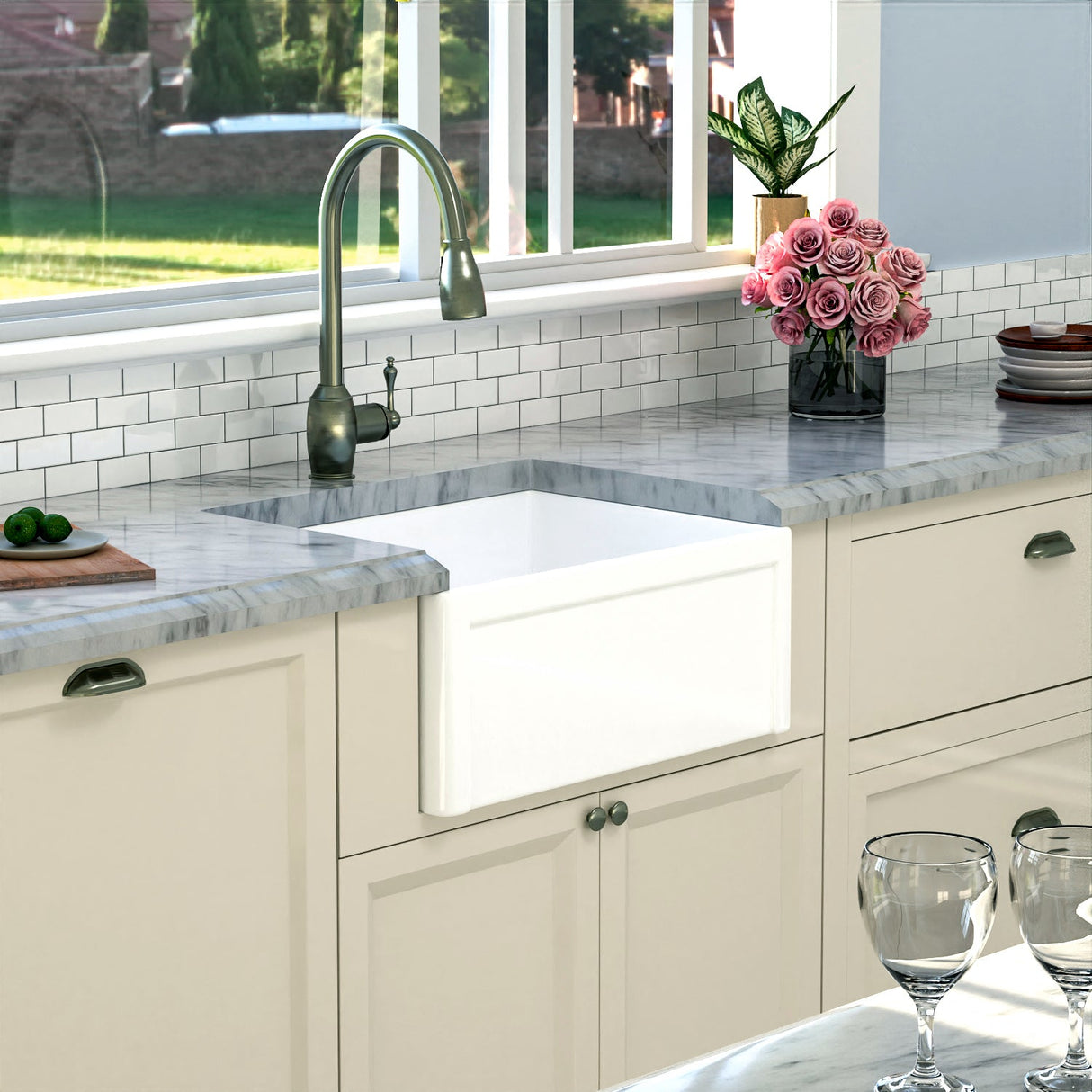 Chapman Single Bowl Apron-Front Sink