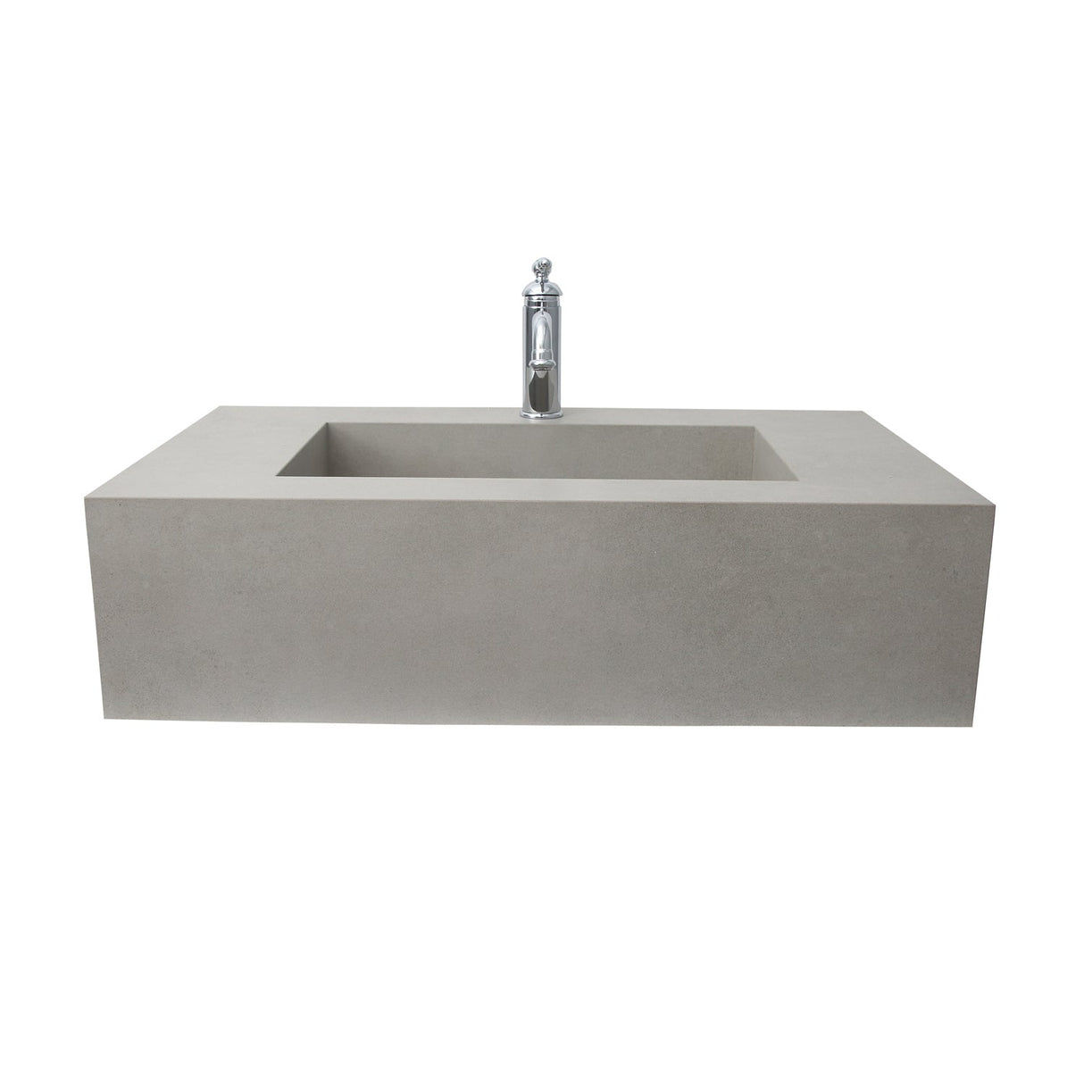 Precious 33" Wall-Hung Sink with Invisible Drain