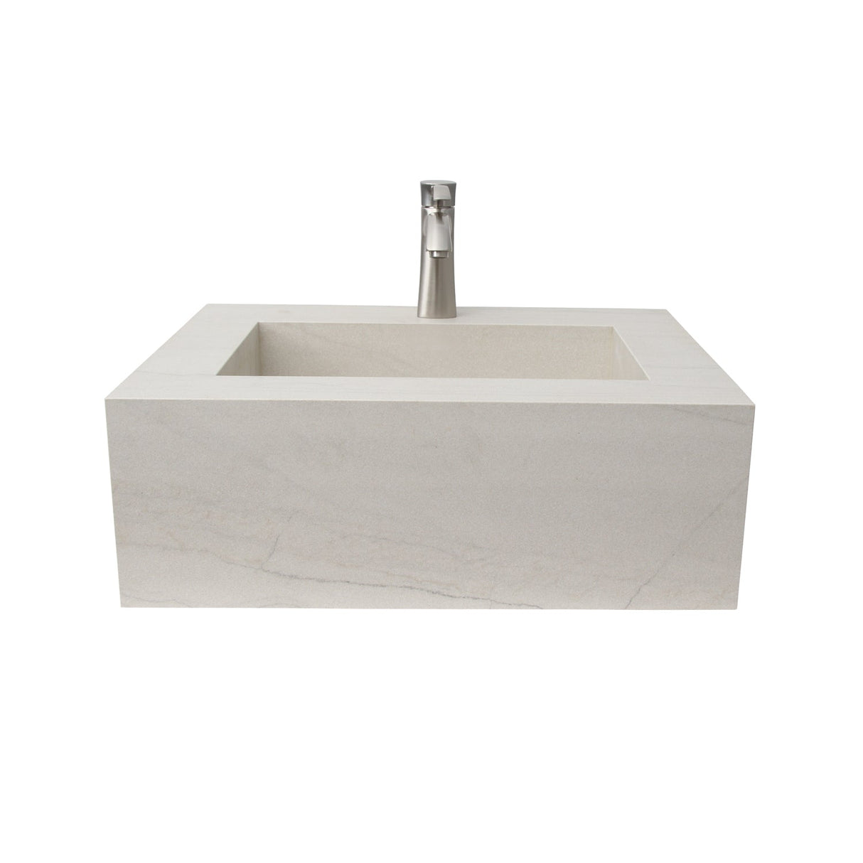 Precious 25" Wall-Hung Sink with Invisible Drain