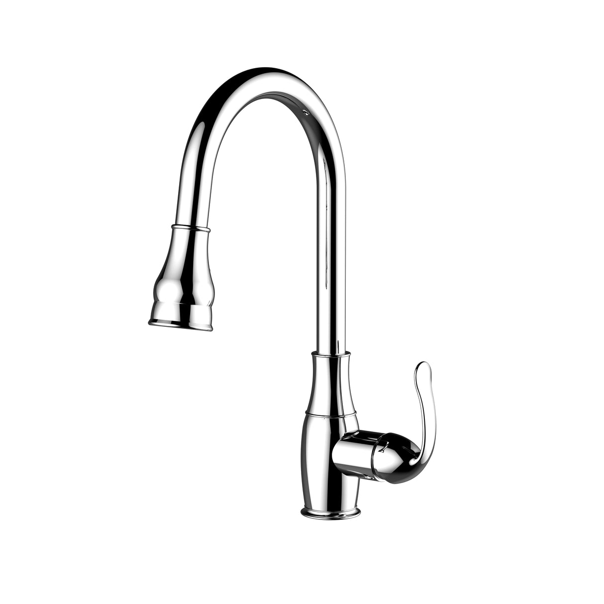 Caryl Single Handle Kitchen Faucet with Single Handle 4