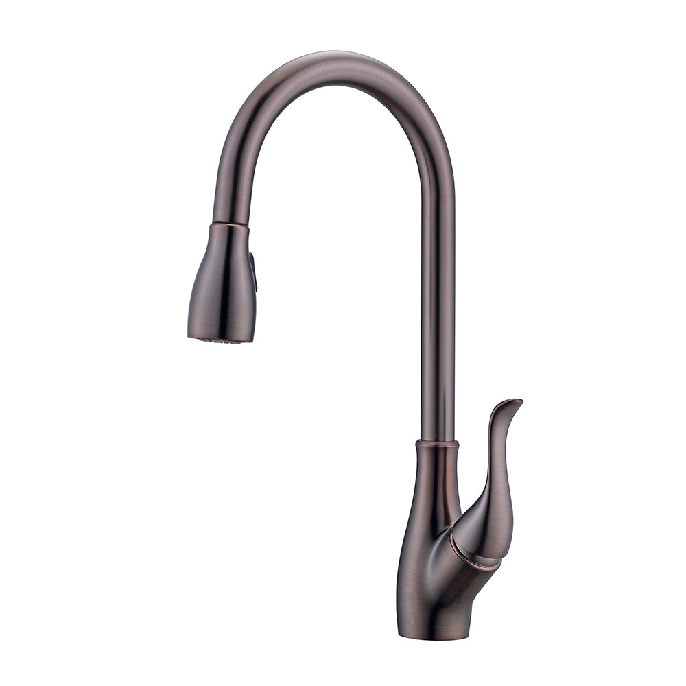 Casoria Single Handle Kitchen Faucet with Pull-Down Spray