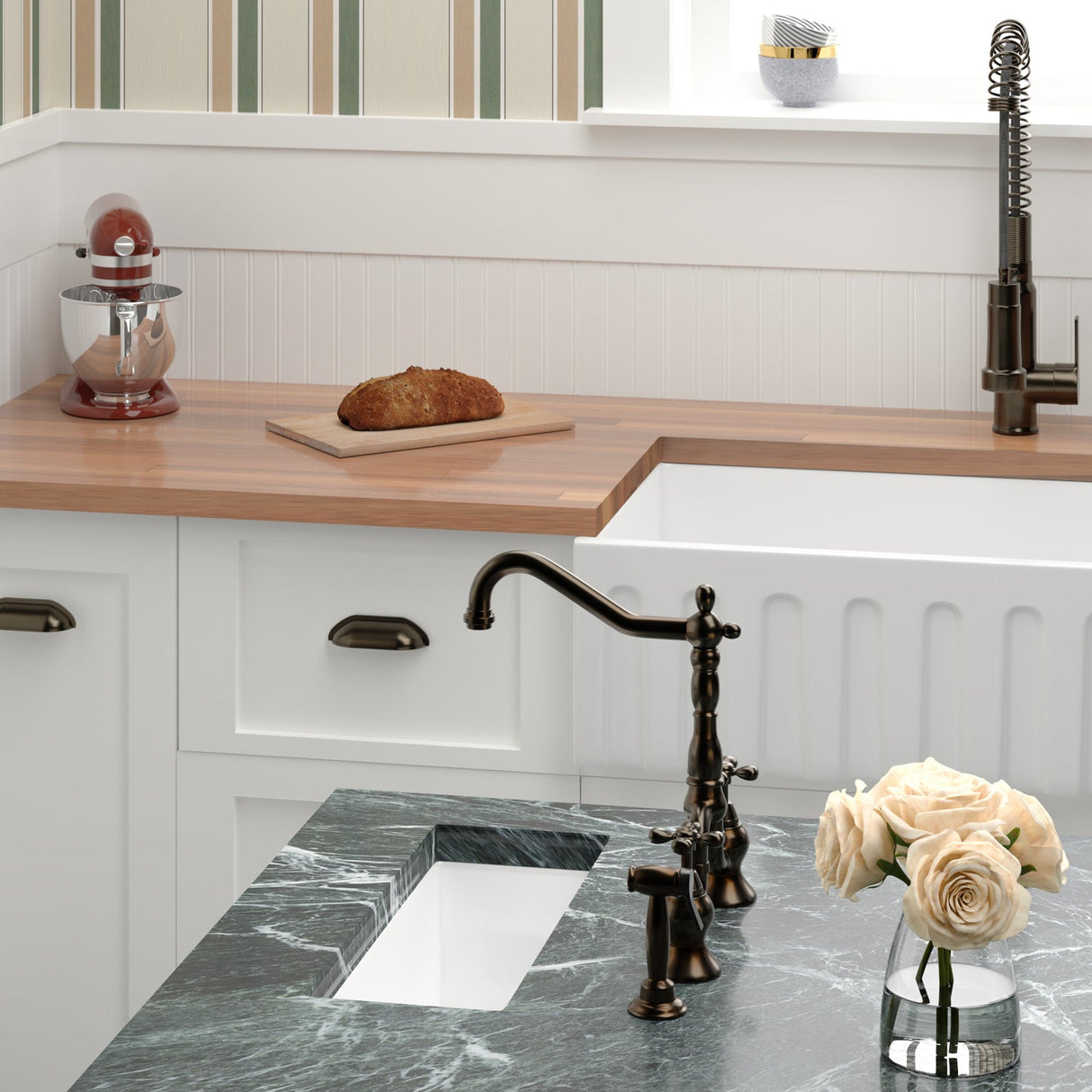 Julie Single Bowl Fireclay Kitchen Sink