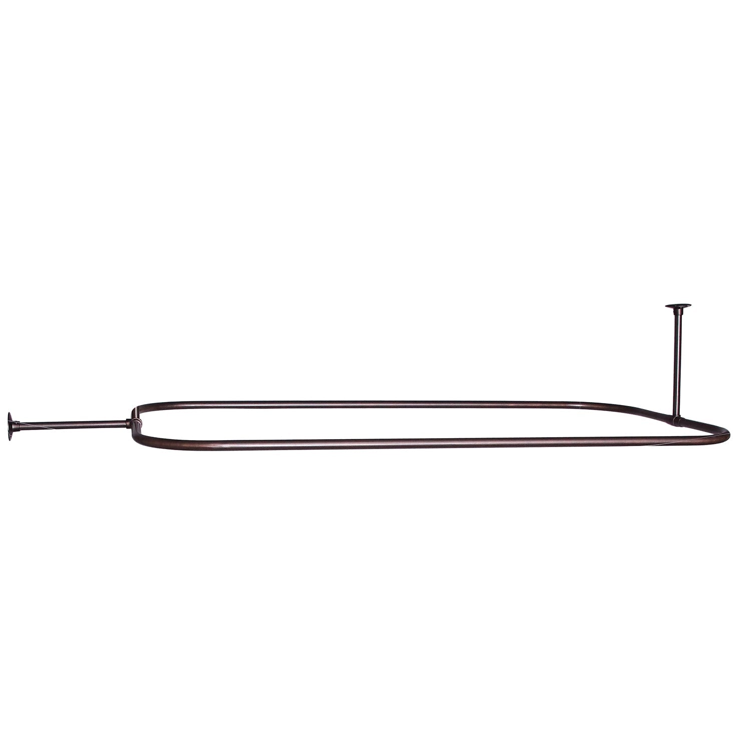 Antonio 55" Cast Iron Roll Top Tub Kit-Oil Rubbed Bronze Accessories