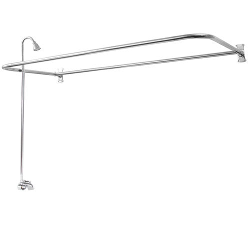 Rectangular “D” Shower Unit