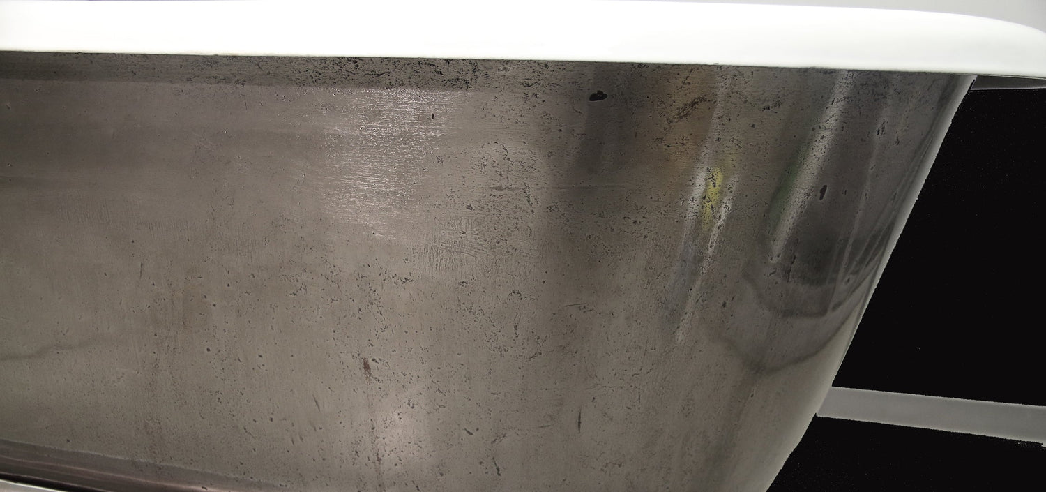 Doyle 67" Cast Iron Double Roll Top Tub