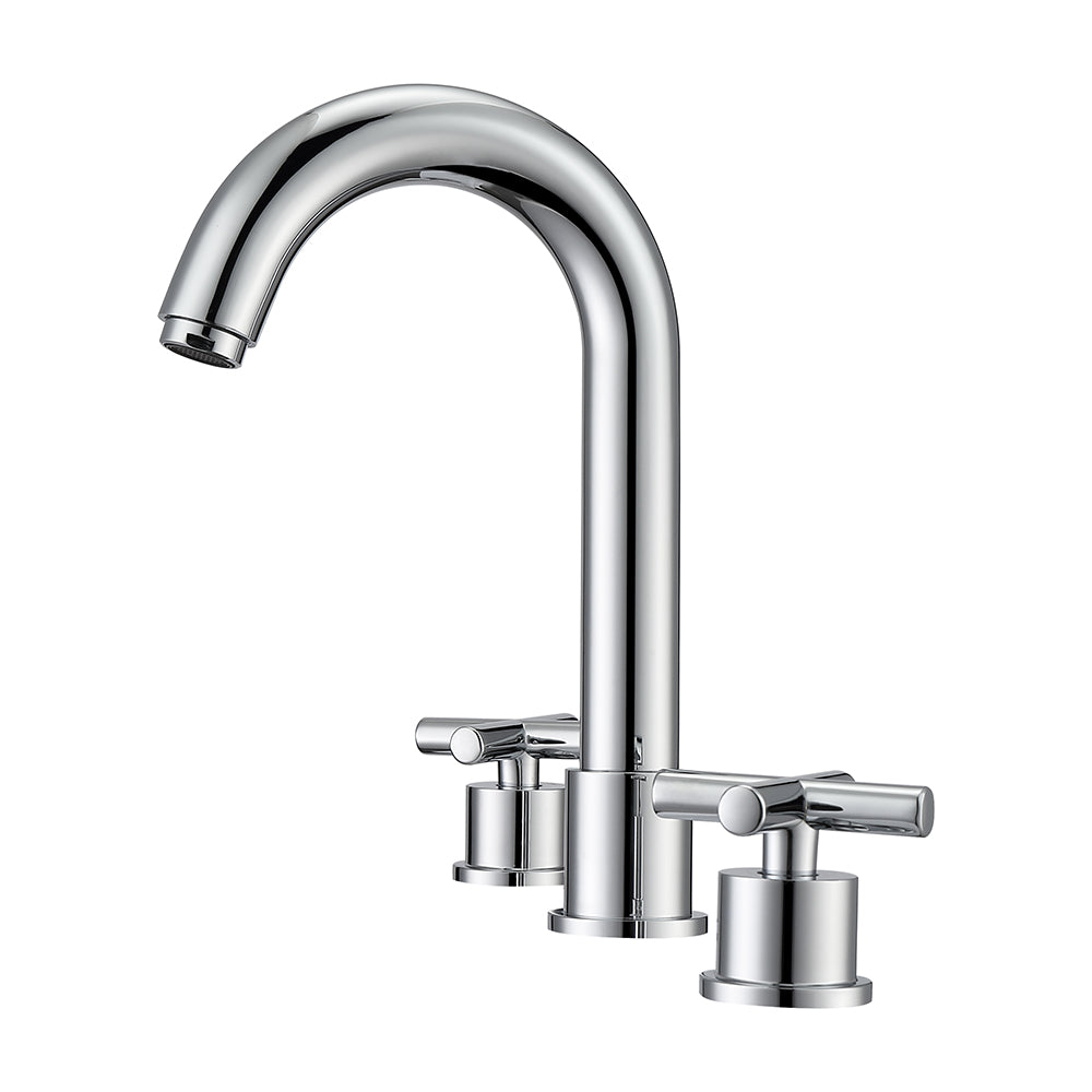 Conley Widespread Lavatory Faucet with Metal Cross Handles