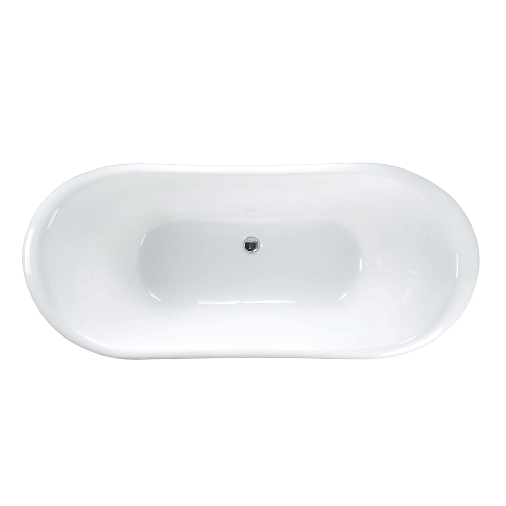Raynor 66" Cast Iron Bateau Tub
