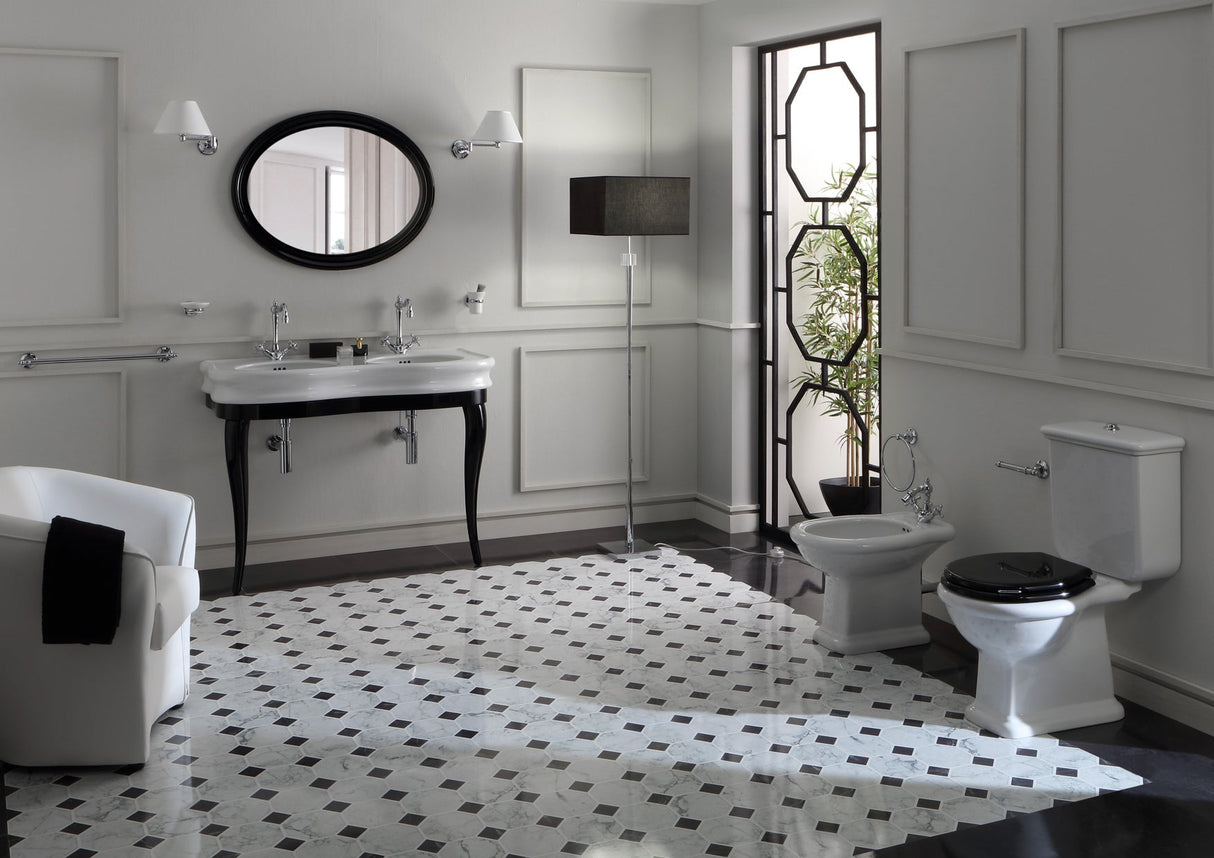 Wicker 47" Double Bowl Console