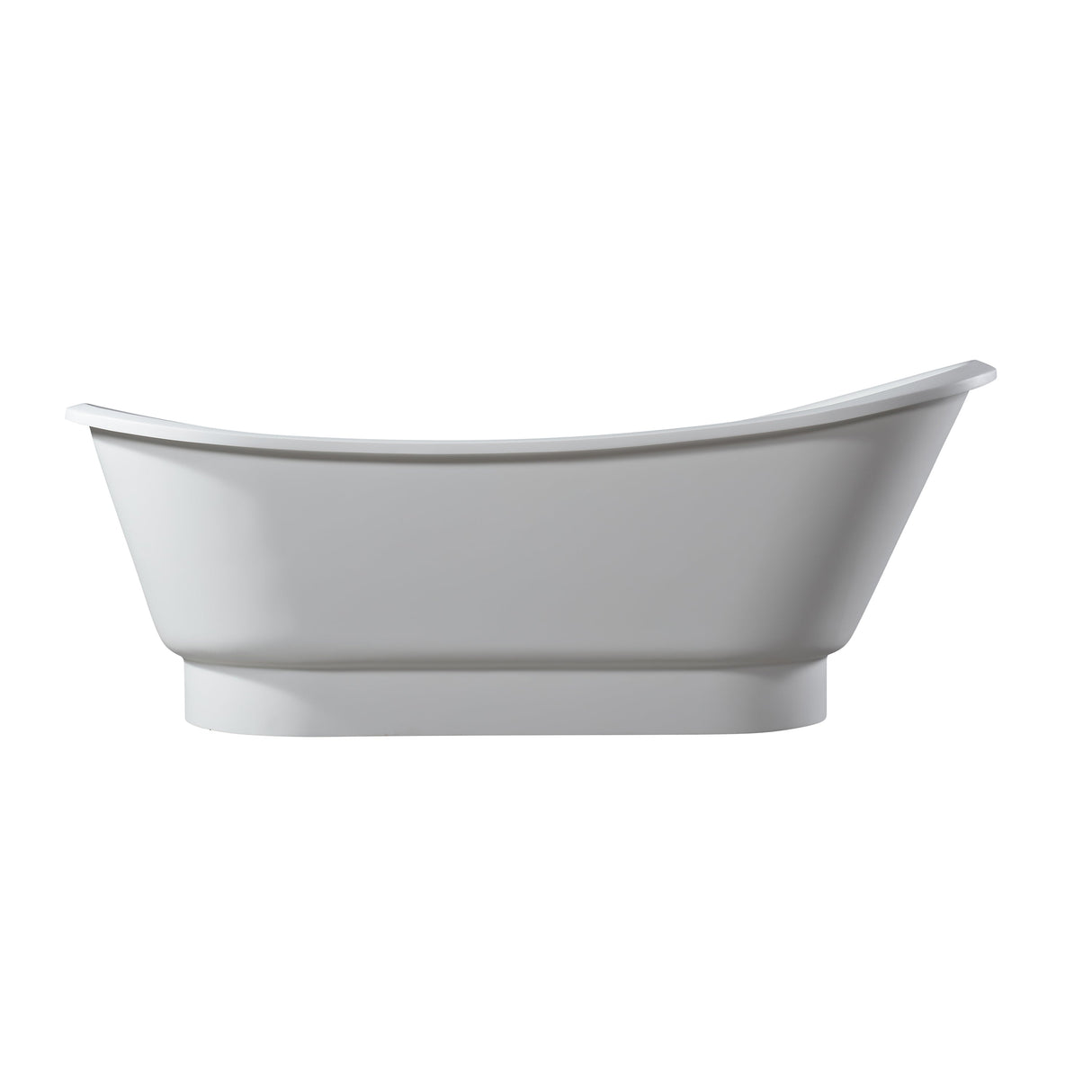 Becki 67" BARstone Slipper Tub