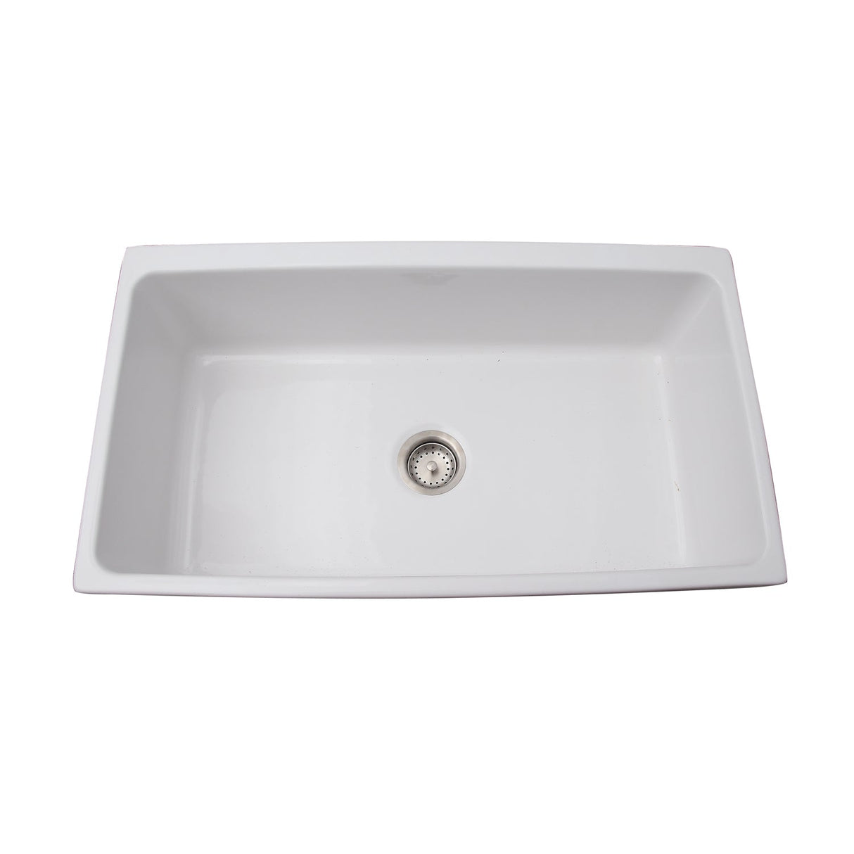 Hinton Single Bowl Fireclay Apron-Front Sink