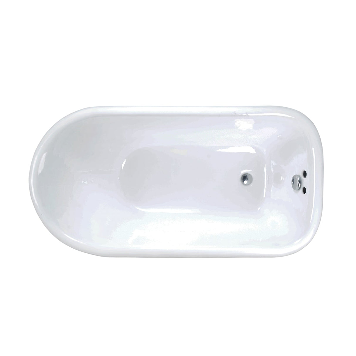 Antonio 55" Cast Iron Roll Top Tub