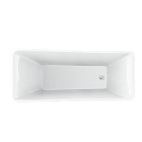 Melanie 68" Acrylic Slipper Tub