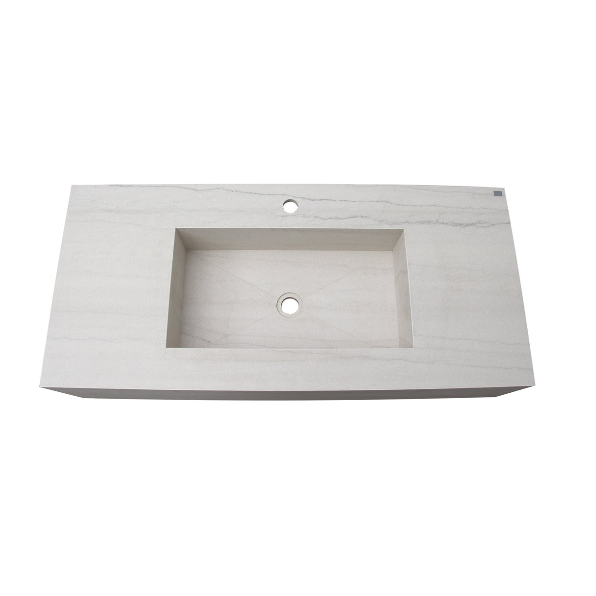 Precious 40" Wall-Hung Sink with Invisible Drain