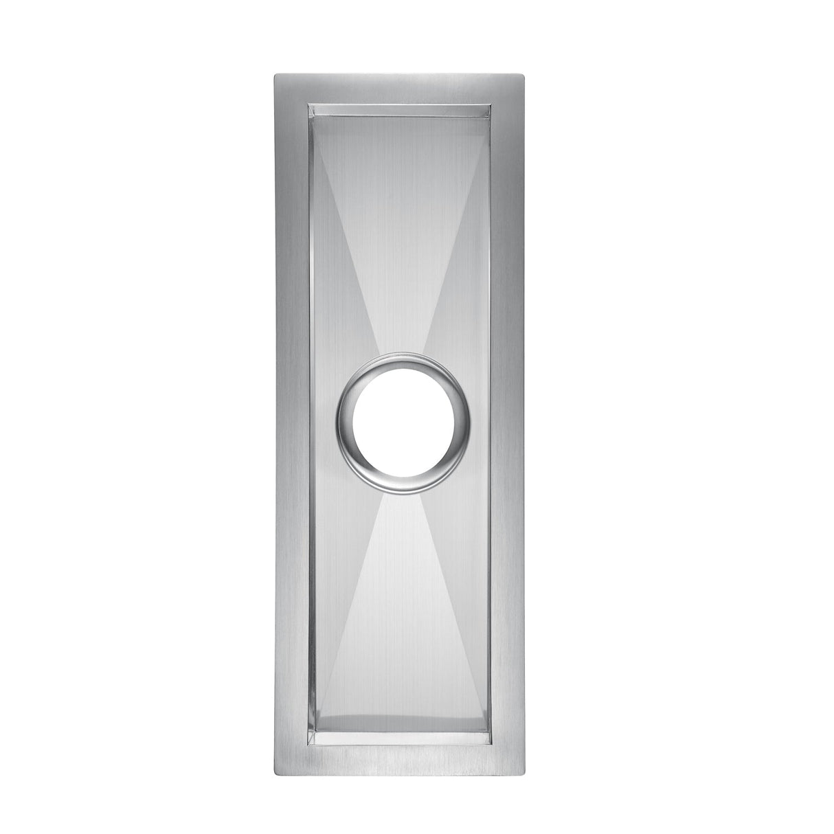 22" Vedette Curved Stainless Steel Prep Sink