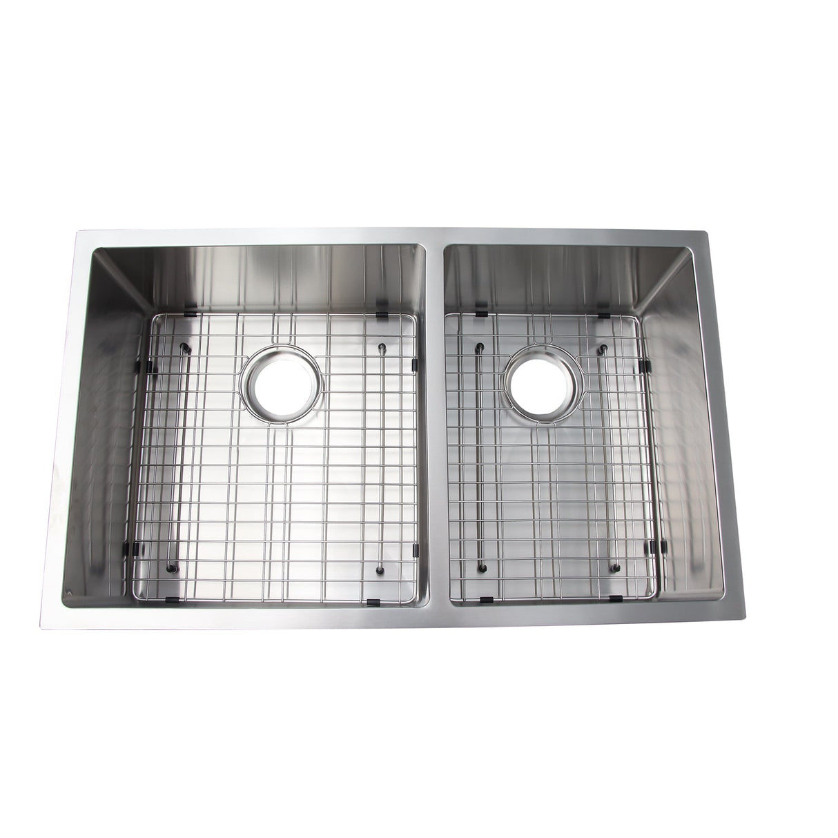 Coriander Double Bowl Stainless Apron-Front Sink