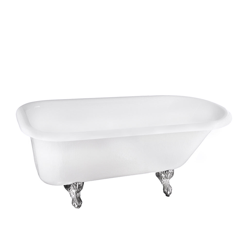 Atlin 67" Acrylic Roll Top Tub