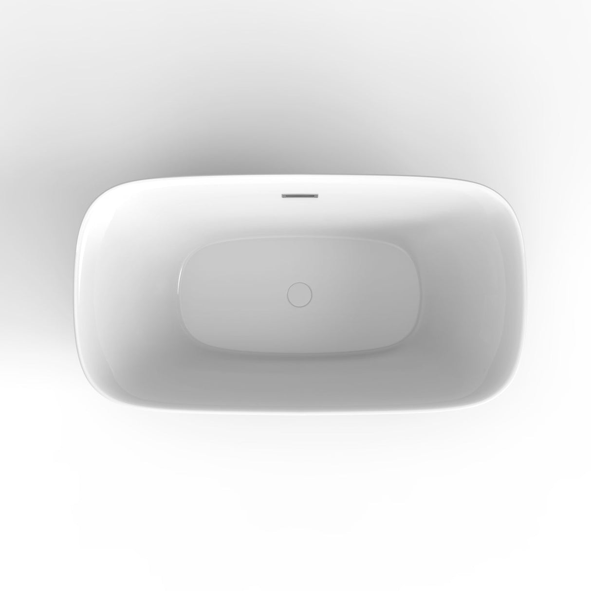 Bethany 59" Acrylic Freestanding Tub with Integral Drain