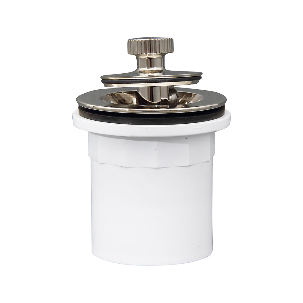 Lift & Turn Tub Drain with PVC Adapter