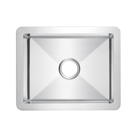 21" Uberto Stainless Steel Prep Sink