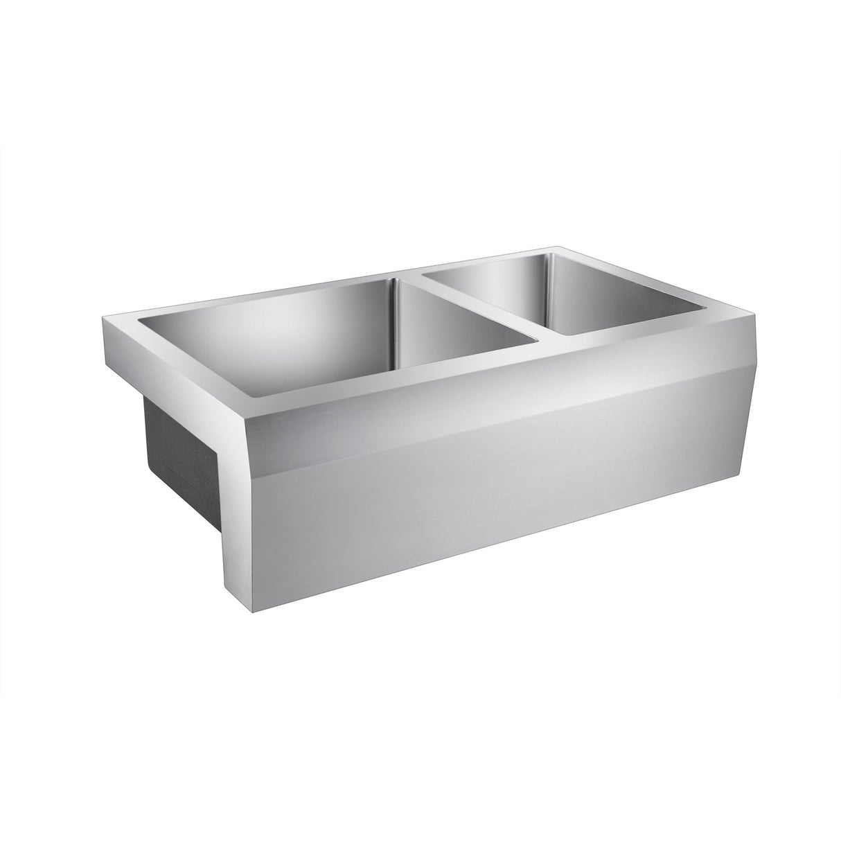 Corazon Double Bowl Stainless Apron-Front Sink