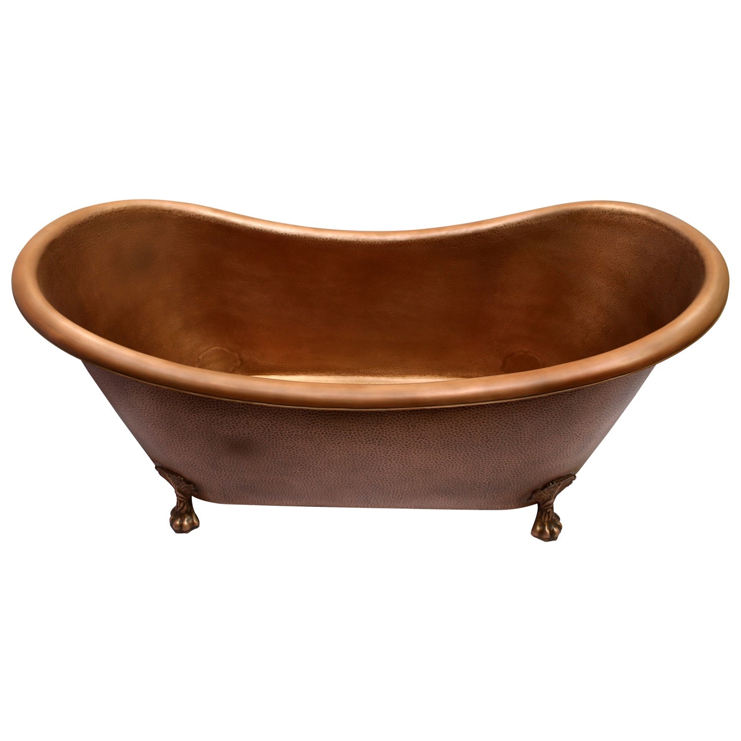 Celana 68" Double Slipper Copper Tub