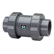 Check Valve, True Union, Ball, 3", CPVC/EPDM, Socket