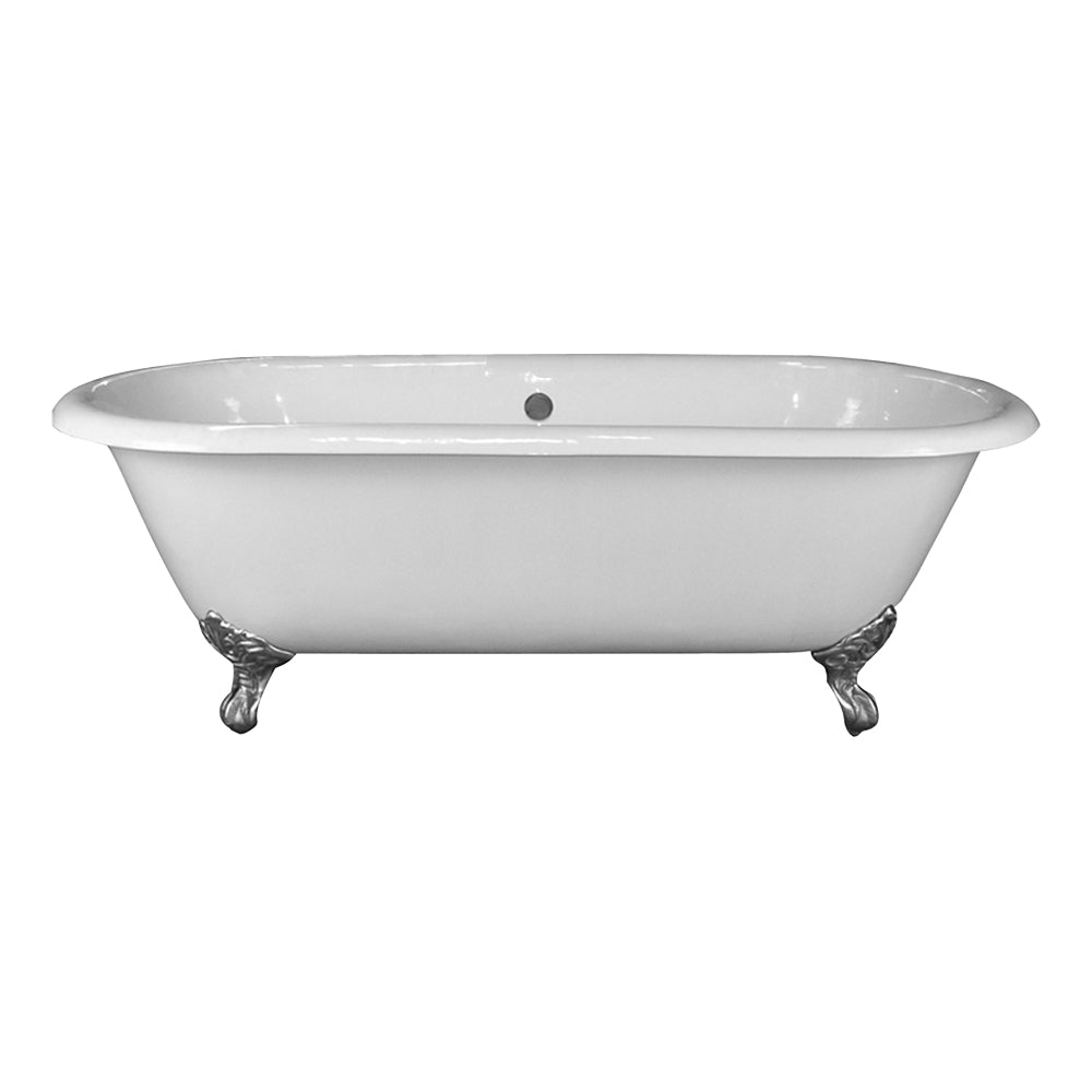 Duet 67" Cast Iron Double Roll Top Tub