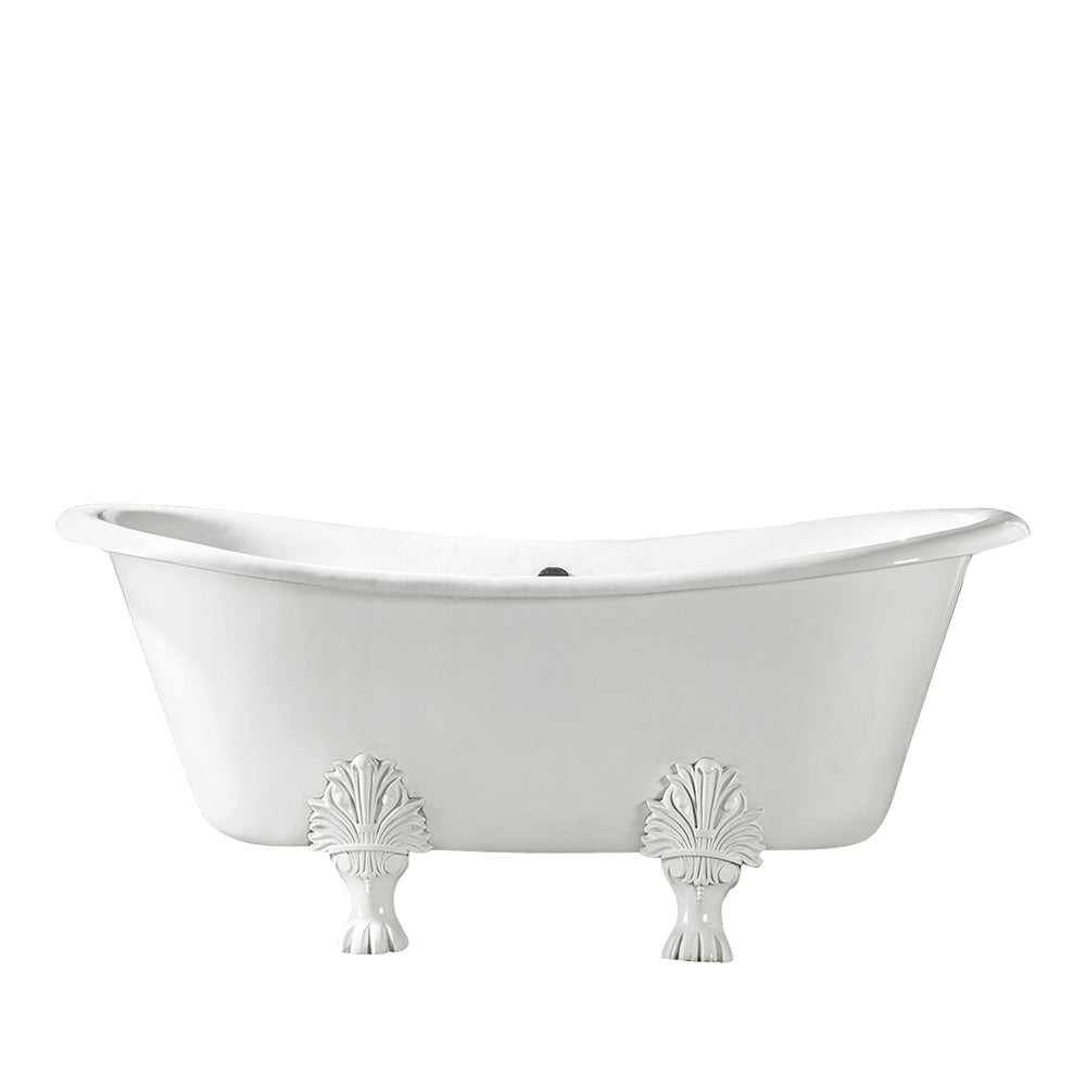 Markus 66" Cast Iron Double Slipper Tub