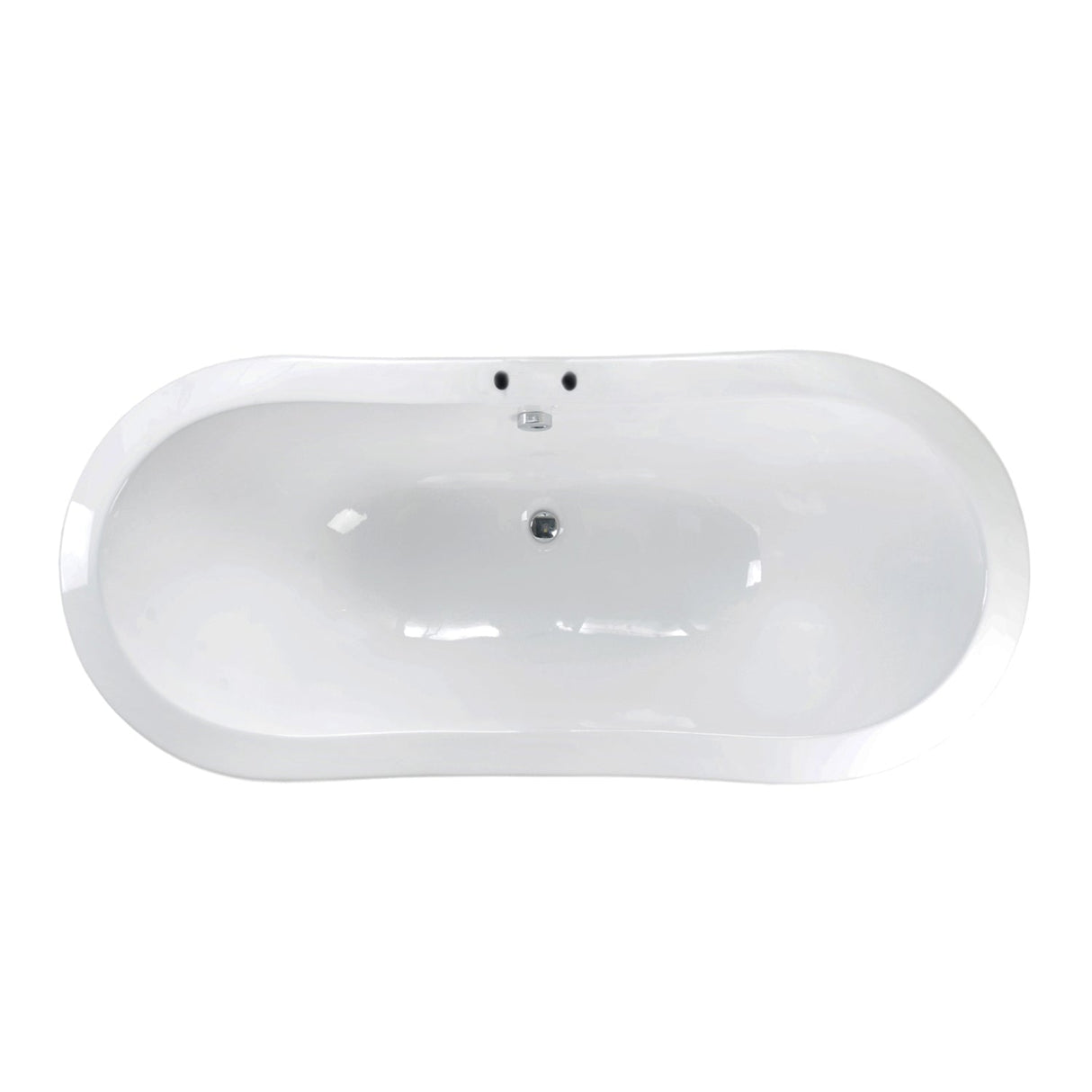 Macon 61" Cast Iron Double Slipper Tub