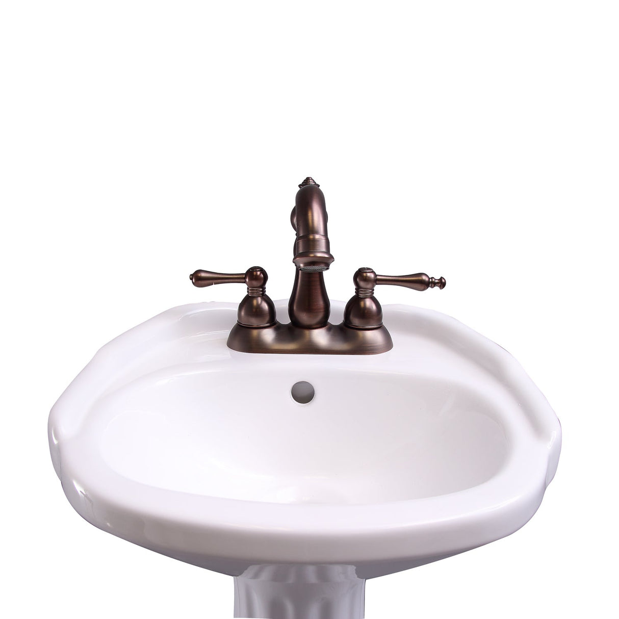 Silvi 15" Pedestal Lavatory