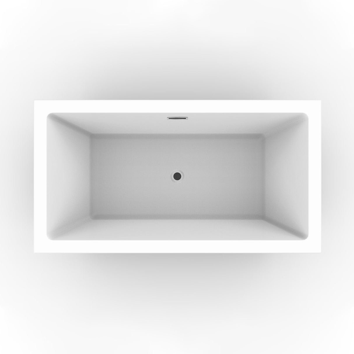 Sheldon 59" Acrylic Tub with Integral Drain and Overflow