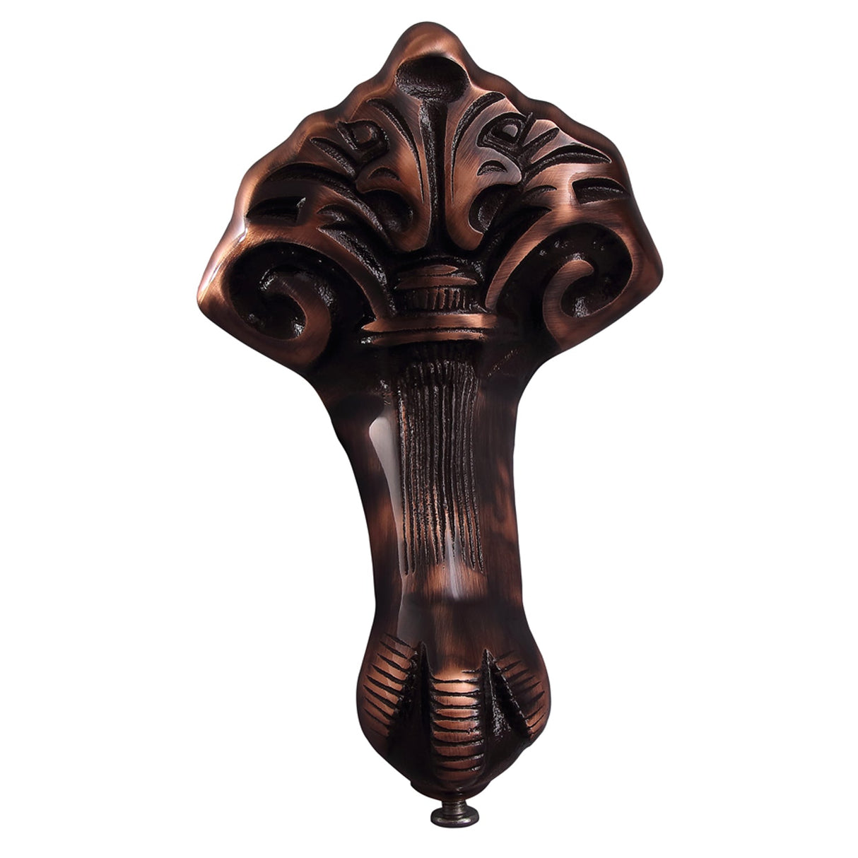 India 67" Cast Iron Slipper Tub