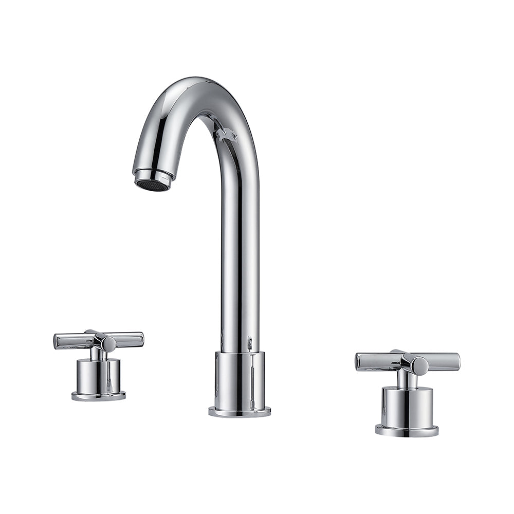 Conley Widespread Lavatory Faucet with Metal Cross Handles