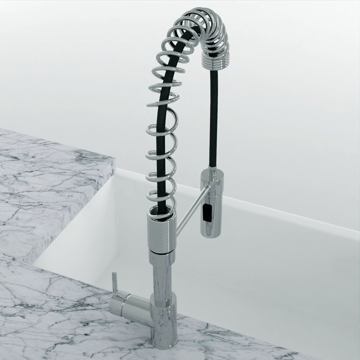 Nikita Spring Kitchen Faucet with Single Handle 1