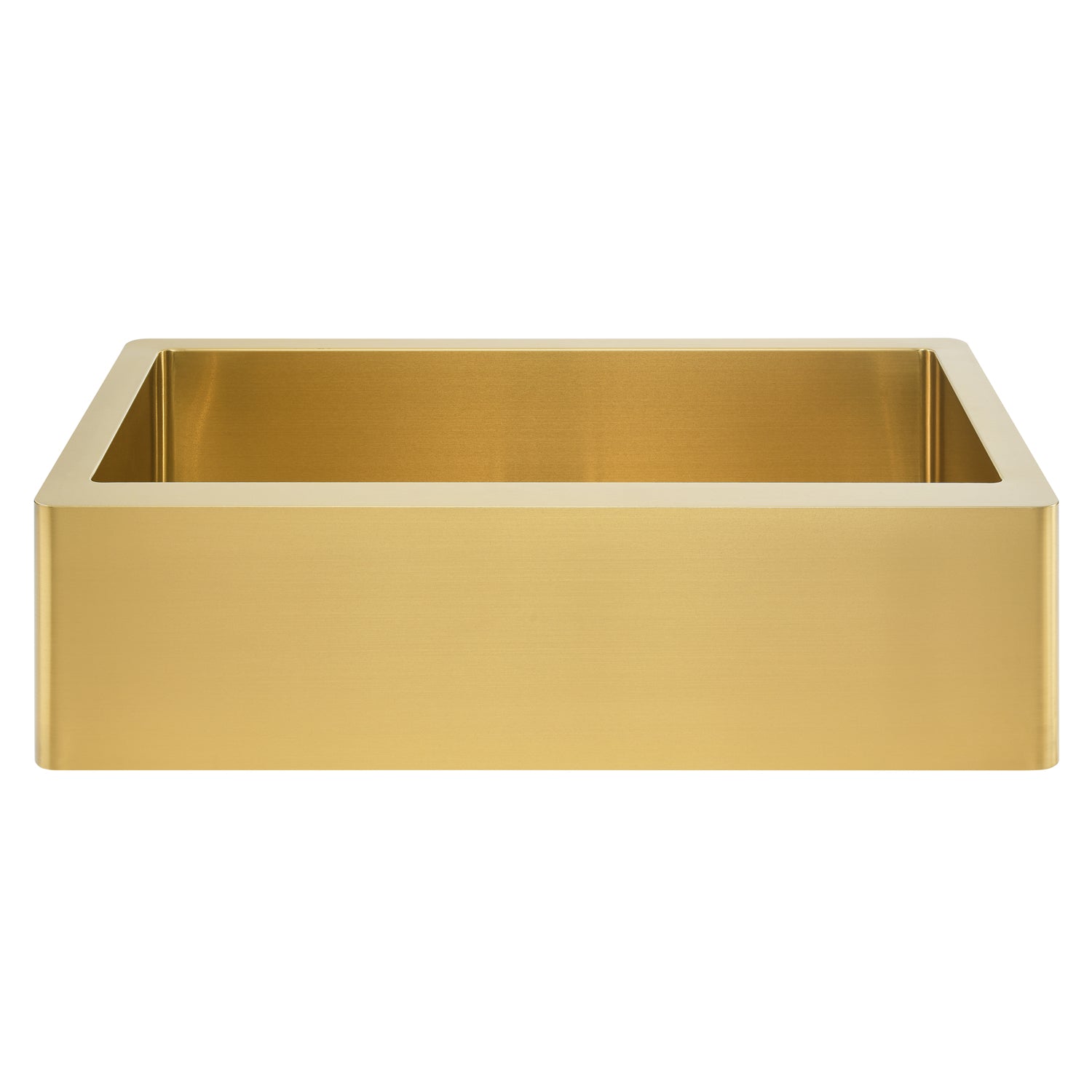 Adelphia Single Bowl Gold Stainless Apron-Front Sink