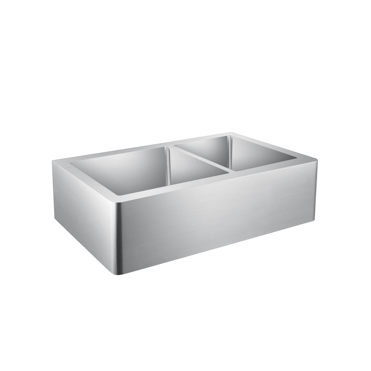 Crowley Double Bowl Stainless Apron-Front Sink