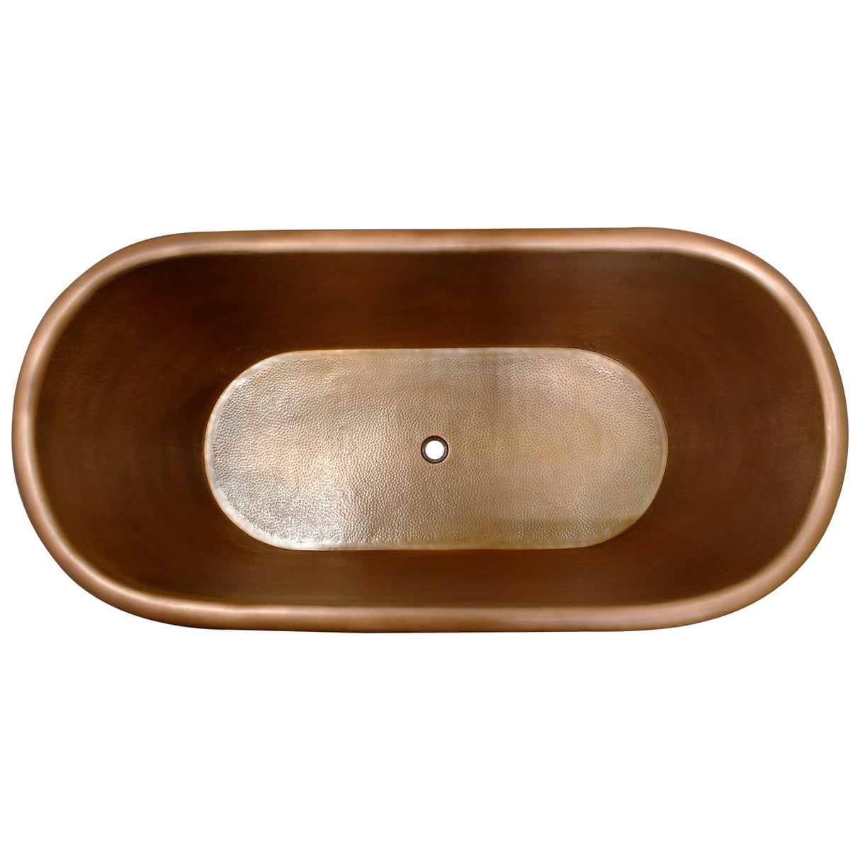 Panya 68" Roll Top Copper Tub