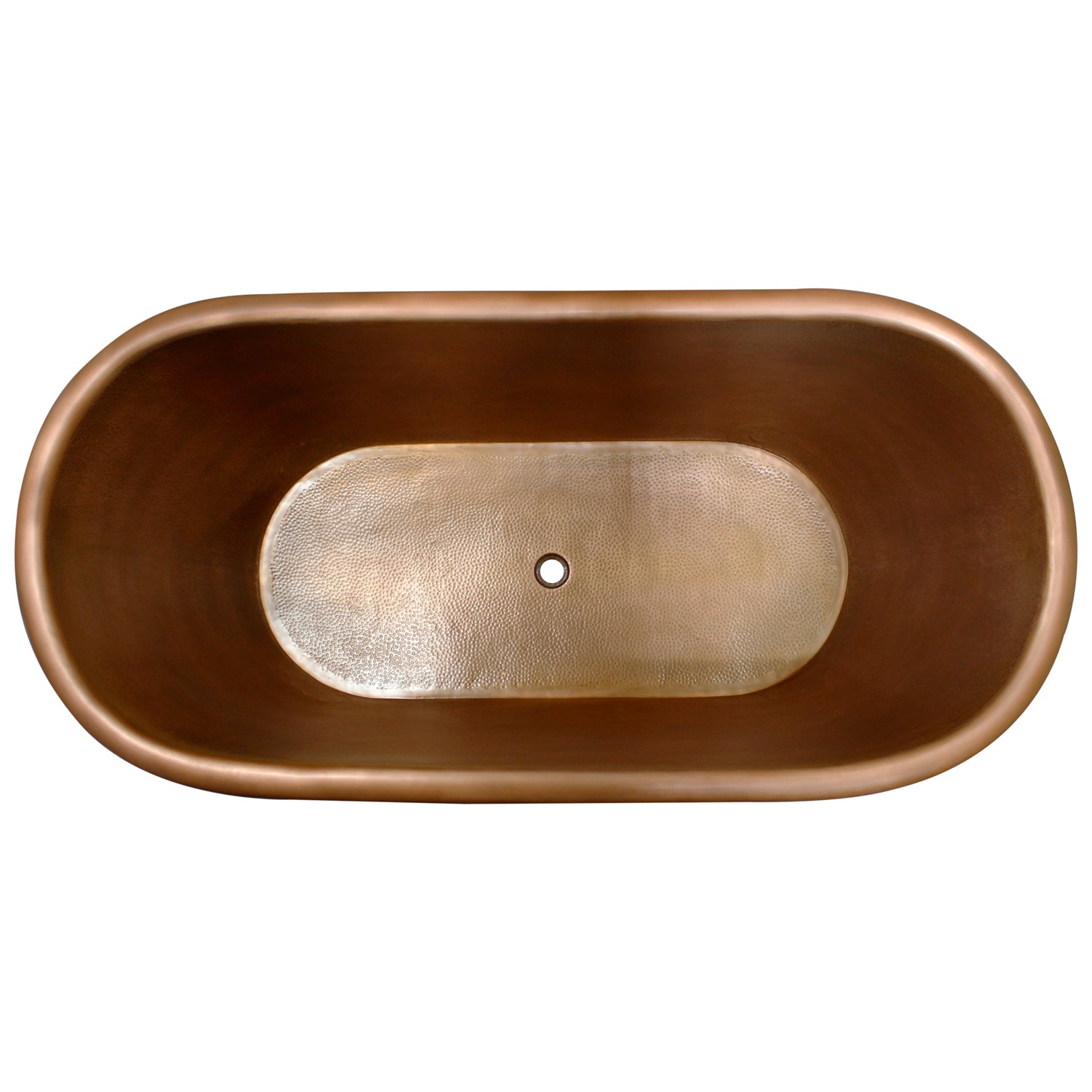 Panya 68" Roll Top Copper Tub