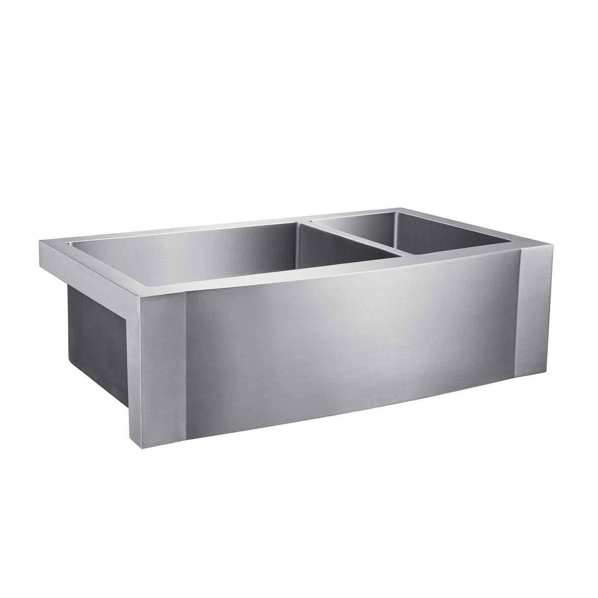 Cervantes Double Bowl Stainless Apron-Front Sink